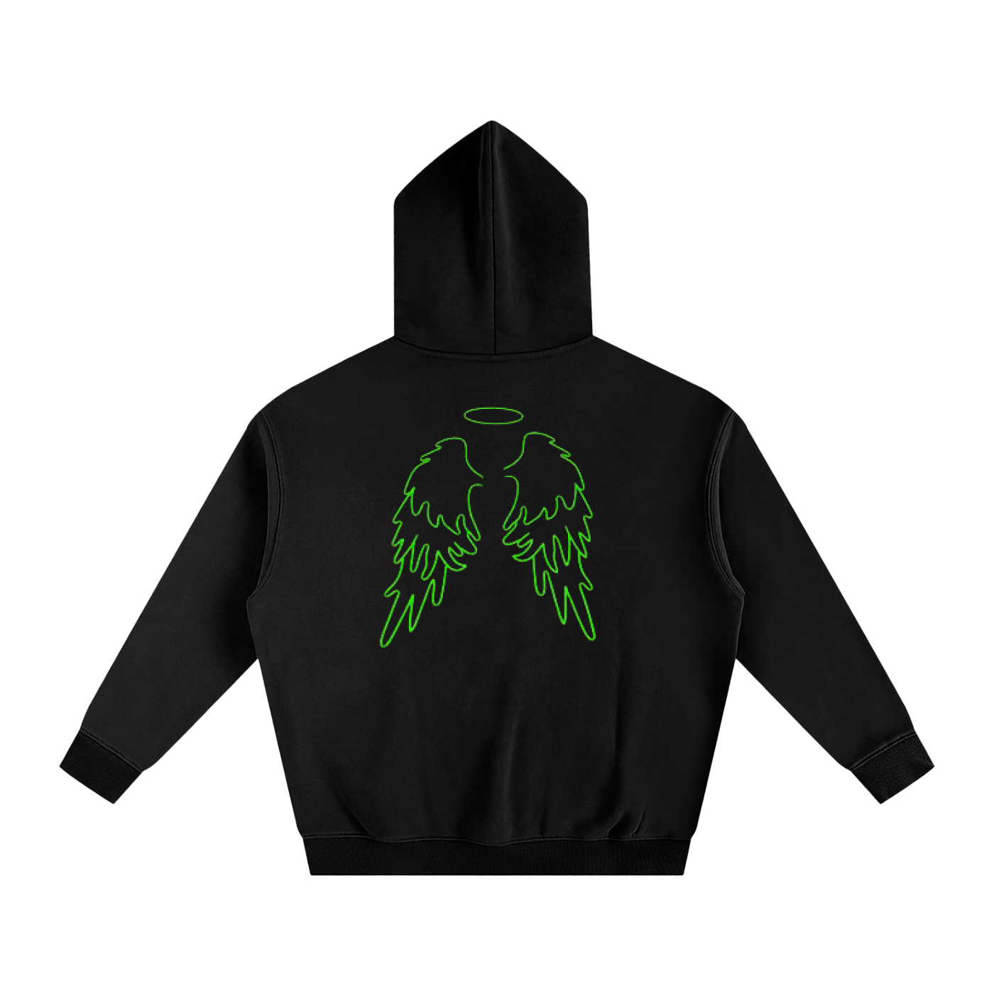 Green Angel Oversized Hoodie