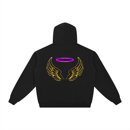 Hornet Angel Essential Fleece Zip-Through Hoodie