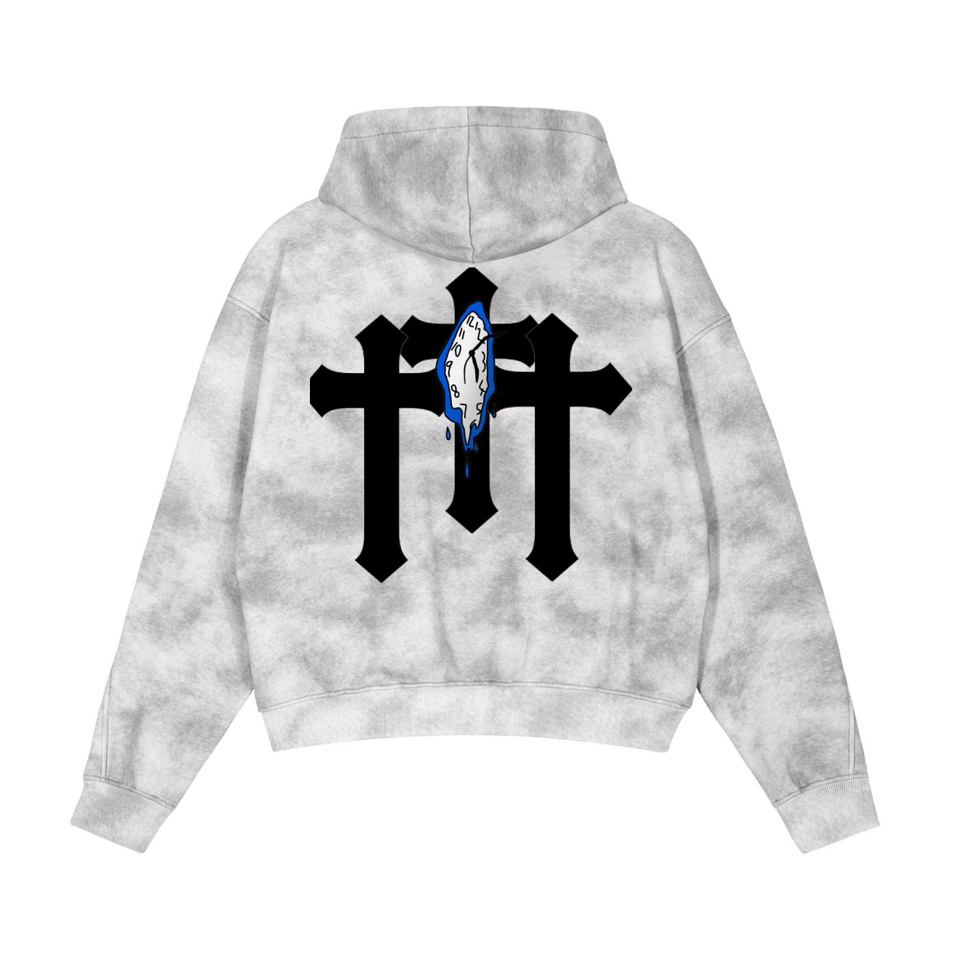 Dirty Washed Zip-Up Fleece Greatest Time Of the Year Hoodie