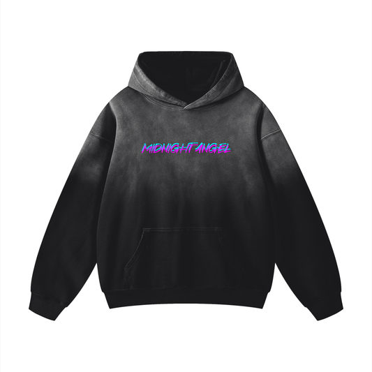 Heavyweight Sunfade Oversized London/UK Hoodie