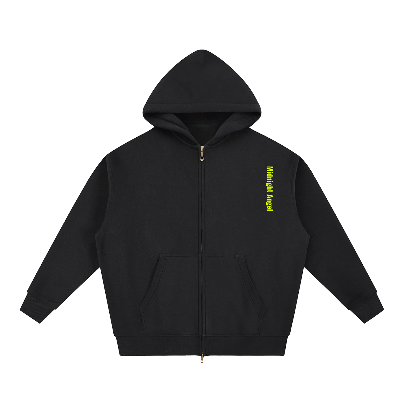 Black Child Of God Essential Oversized Fleece Boxy Jacket