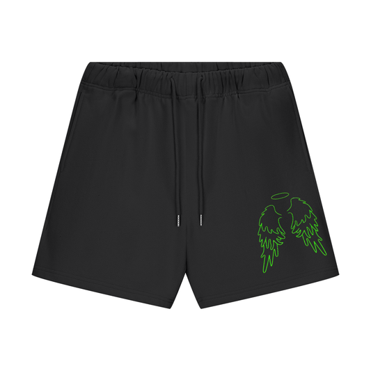 Green Angel Heavyweight Fleece Loose Fit Shorts